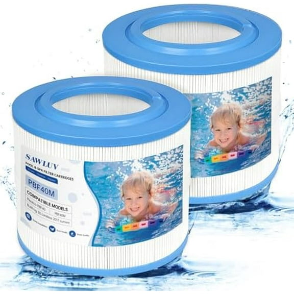 10-00282 Bull Frog Filter PBF40M Spa Hot Tub Filter Replacement for Plea tco PBF40 PBF40M,Bull Frog Spas, Well Spring 30 Coreless 10-00282, 2 Pack$$Garden & Patio