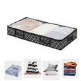 thumbnail image 4 of Foldable Underbed Storage Bag - Reinforced Handle, Portable Large Capacity Clothes Quilt Bag, Dustproof Organizer, 4 of 7