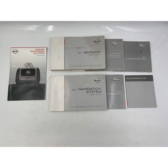 2011 Nissan Murano Owners Manual Handbook OEM C01B44050