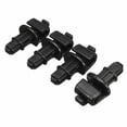 thumbnail image 2 of 4 PCS Sun Shade Hook Clip Kit FOR Honda Odyssey 2005-2010 Sliding Door Black, 2 of 5