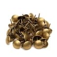 thumbnail image 2 of 100x Pointes de Rembourrage Clous Décoratifs pour Meubles Épingles à Pousser pour Pouce, avec Rond x10mm 7x10mm, 2 of 4