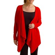 z.b.d. design - Women's Plus Organic Cotton-Cashmere Wrap Sweater