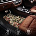 thumbnail image 6 of Vsdgher Skulls1 Car Foot Mat Set of 4 Pieces Universal Floor Liner Car Accessories Fits Most Cars, Trucks, Vans, sedans, SUV, 6 of 7