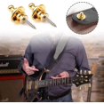 thumbnail image 5 of Guitar Strap Locks Buttons 10pcs/security Strap Locks Metal Quick Release Security Straplocks-silver Sx, 5 of 5