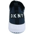 thumbnail image 4 of DKNY Mens SEB Leather/Textile High Top Zipper, Navy/Black, 11, 4 of 6