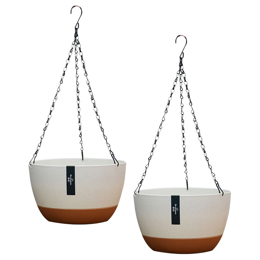 unbranded 4 sets  of Indoor Planter Outdoor Garden Hanging Plant Pots Balcony Hanging Flower Pot