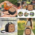 thumbnail image 6 of Bulopur Cute Kids 17 Inch Backpack Set, 4 Piece Capybara Print School Bookbag with Lunch Box, Water Bottle Holder and Pencil Case for Elementary, 6 of 8