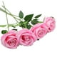 thumbnail image 1 of Injueey 10 unidades/juego de bodas de ensueño DIY con hermosas flores rosas de seda, para ramos y centros de , decoraciones que no dañan la Flores artificiales Rosa color, 1 of 6