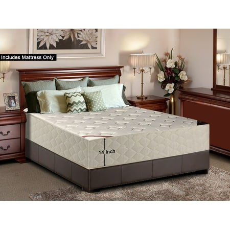 WAYTON, 14-Inch Firm Double sided Tight top Innerspring Mattress, No Assembly Required, Good For The Back, Twin Size 74