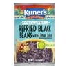 Kuners No Salt Added Black Beans, 15 OZ (Pack of 12)