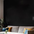 thumbnail image 4 of 1pc Pure Black Matte Texture Contact Paper, Home Decoration, Self-Adhesive Wallpaper For Cabinets, Tables, Chairs, Room Background Renovation, 4 of 4