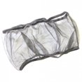 thumbnail image 3 of Attrape-graines pour Cage à Oiseaux Doux et Aéré, Filet en Maille de Nylon Extensible, Housse, Jupe de Cage pour Perroquet, 3 of 8