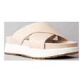 thumbnail image 2 of Cecelia New York UMA Nude Platform Popcorn Straps Wedge Slides Mules Sandals, 2 of 4