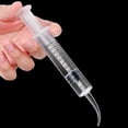 thumbnail image 4 of 10Pcs 12ml Disposable Dental Syringe Transparent Elbow Syringe Teeth Washing Tool Dental Irrigation Liquid Extraction Tool Teeth Care, 4 of 8