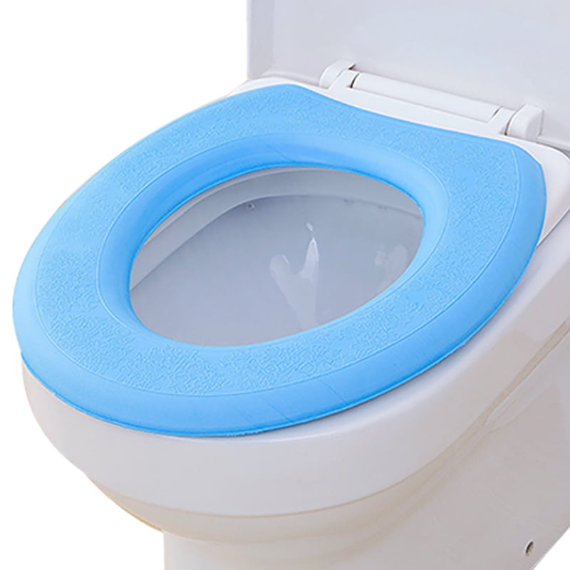 Details about   Round Toilet Seat Premium Soft Cover Padded Standard Cushioned Comfort Bathroom 