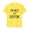 Yellow, variant on Bvxeep Iam Not for Everyonewomen's Crew Neck Casual T-shirt Casual Loose top Short Sleeve Crew Neck Top/shirt