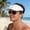 White741, variant on MORESEC Home Fan Hat 650mAh Solar USB Rechargeable Wide Brim 360 Rotating Fan for Outdoor Travel Fishing Gardening