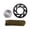 16T, variant on 420 41T Rear Chain Sprocket with132 Links Chain and 420-16T-17mm Engine Sprocket for CRF50 TTR50 XR SSR Coolster Lifan ATV UTV Go Kart Buggy Dune Quad Mini Pit Dirt Bike