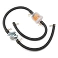 thumbnail image 4 of Filtro de aceite de manguera de combustible, tubo de filtro de grifo de tanque de combustible en línea de 6 mm con interruptor de llave de purga universal para vehículos todo terreno Dirt Bike, 4 of 5