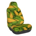 thumbnail image 1 of Wukai Fresh Corn 1 Full Set Car Seat Covers with Soft Padding Universal Auto Front Seats Protector and Cushion Mat, 1 of 5