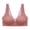 Bean Paster, variant on Huanledash Push Up Wide Shoulder Straps Women Bra Wireless Front Closure 3/4 Cup Sexy Bra for Daily Wear
