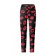 thumbnail image 3 of Gibobby Leggings Translúcido Mujer Impreso bota elástico largo todo delgado casual partido polainas mujeres pantalones pantalones（Rojo， XL), 3 of 5