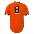 thumbnail image 3 of Toddler-Mitchell & Ness Cal Ripken Jr. Orange Baltimore Orioles Throwback Mesh Batting Practice Jersey, 3 of 3
