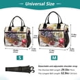 thumbnail image 4 of WOBOGO Fruit Basket with White Wine Lunch Bag Large Capacity Leak Proof Insulation Soft Adult Men and Women Universal 11.8×11.4×6.2in, 4 of 6