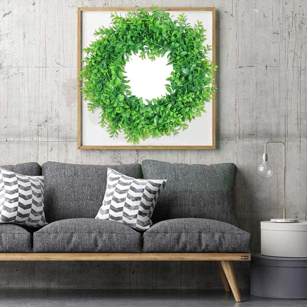 S/2 Wreath for Home Wedding Wall Window Decoration