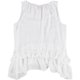 thumbnail image 2 of Blusa de punto con volantes para mujer bar III blanca mediana, 2 of 2