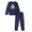 Navy, variant on Toddler Fleece Crew and Jogger Set, 2-Piece, Sizes 12M-5T