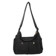 thumbnail image 5 of ibiyuan Canvas Tote Bag For Women Unisex Casual Workwear Messenger Crossbody Sling Bag Adjustable Shoulder Strap Daily Travel Carry Purse, 5 of 5