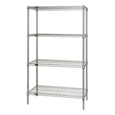 

4-Shelf Chrome Wire Shelving Starter Kit 14 x 42 x 54 in.