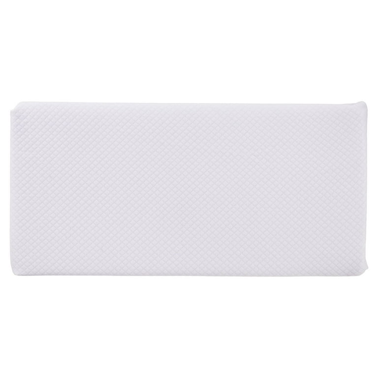 Cube Memory Foam Pillow Side Sleeper Pillow for Neck and Shoulder  Pain(24x12x5, Medium), Cooling Bed Pillow for Side Sleeping, Square  Cervical Pillow for Neck, Grey