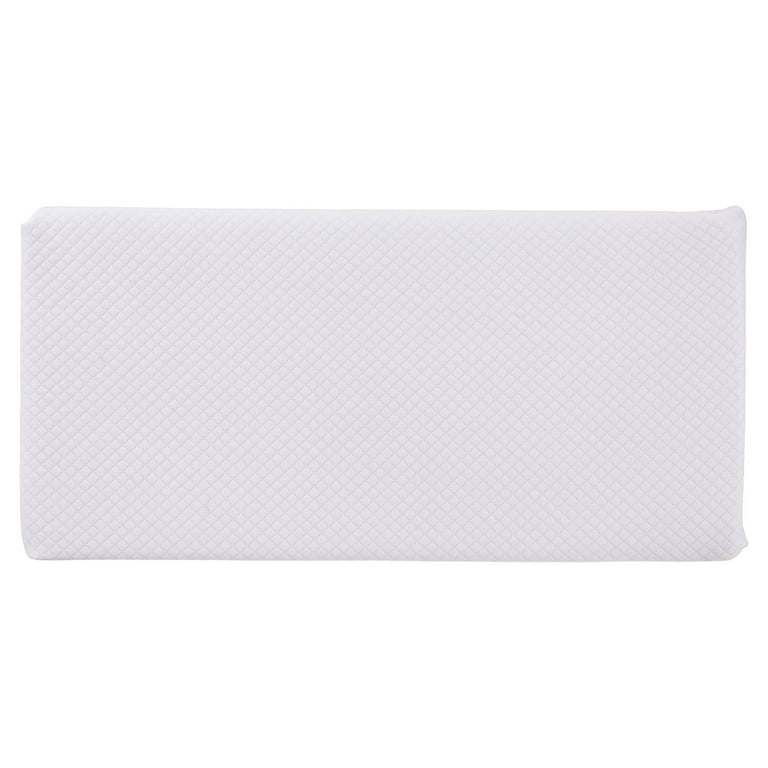 Cube Memory Foam Pillow Side Sleeper Pillow for Neck and Shoulder  Pain(24x12x5, Medium), Cooling Bed Pillow for Side Sleeping, Square  Cervical Pillow for Neck, Grey