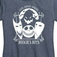 thumbnail image 3 of The Nightmare Before Christmas - Boogies Boys - Women's Short Sleeve Graphic T-Shirt, 3 of 5