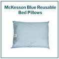 thumbnail image 2 of McKesson Reusable Water-Resistant Soft Polyester Fill Blue Bed Pillow, 19" x 25", 12 Ct, 2 of 11