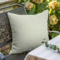 thumbnail image 2 of Pillow Covers 26x26 Inch, Farmhouse Sage Green White Striped Linen Pillowcase with Invisible Zipper, Modern Stripes Decorative Throw Pillow Covers Cushion Case for Couch Sofa Bed Living Room, 2 of 9