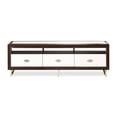 thumbnail image 2 of Michael Amini Belmont Place Media Cabinet For TVs upto 78" in Espresso, 2 of 15