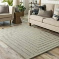 thumbnail image 6 of BoutiqueRugs Queenton Contemporary Area Rug - Light Gray, Charcoal - 18" x 18" Sample, 6 of 6