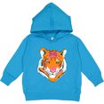 thumbnail image 2 of Inktastic Tiger Head Toddler Hoodie, 2 of 4