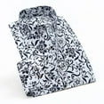 thumbnail image 3 of Printing Fashion Streetwear Shirts Casual Loose Temperament Button Handsome Turn-down Collar Spring Summer Thin Men's Clothing, 3 of 5