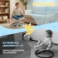 thumbnail image 6 of TLSUNNY Spinning Chair for Autistic Kids, Sensory Swivel Chair, 360° Sit and Spin Toys w/Upgraded Base, Body Coordination, 220 LBS Load, 6 of 9
