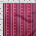 thumbnail image 2 of oneOone Cotton Cambric Fabric Geometric|Stripe & Floral Block Print Fabric By Yard 56 Inch Wide, 2 of 4