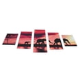 thumbnail image 3 of Pintura decorativa de elefante africano BuyWeekMX 5 piezas 85.5x35cm Lienzo, 3 of 9