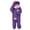 158#Dark Purple, variant on Silly Monster Onesie Adult,Big Mouth Monster Froggie Onesie Pajamas Party (Add Comb) Light Green L