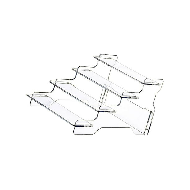 Langgg Display Riser Shelves Stand Organizer Storage Model Collectibles