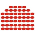 thumbnail image 1 of Minkissy 50Pcs Red PVC Double Sided Round Tapes Sticky Mounting Pads for Car Accessories, 1 of 8