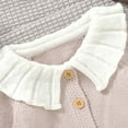 thumbnail image 5 of Wancir Toddler Baby Girl Boy Knit Cardigan Sweater Round Neck Long Sleeve Open Front Sweater Infant Fall Winter Clothes, 5 of 6