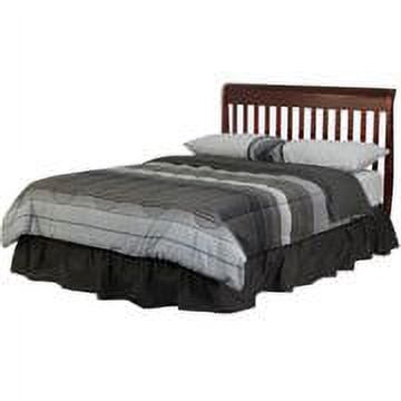 Dream On Me Brody 5-in-1 Convertible Crib with Changer, Cherry